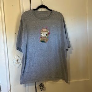 Gray second choice t-shirt